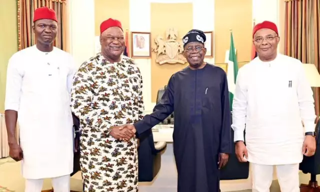 We Must Join Hands To Move Nigeria Forward, Anyim Says At Meeting With Tinubu