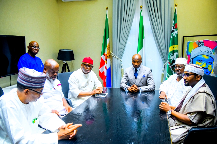 Deputy Speaker Hosts Emir Of Bauchi As Traditional Ruler Wants North-South Collaboration (Photos)