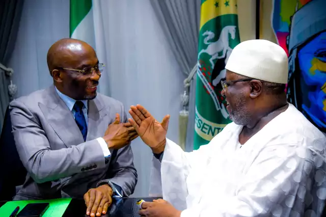 Deputy Speaker Hosts Emir Of Bauchi As Traditional Ruler Wants North-South Collaboration (Photos) Deputy Speaker Hosts Emir Of Bauchi As Traditional Ruler Wants North-South Collaboration (Photos)