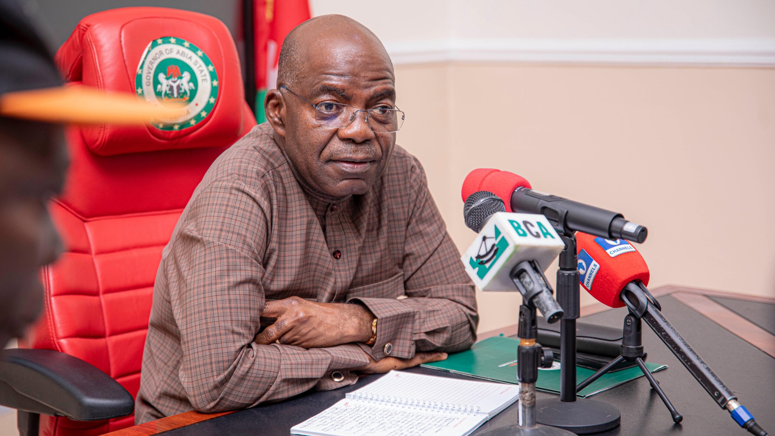 Gov. Otti Meets With Organised Labour, Says "No Federal Funds Received For N35,000 Wage Award"