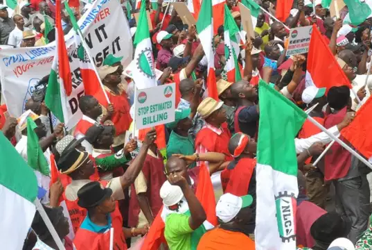 The Organised Labour Commences Indefinite Strike July 15 Labour Union To Begin New Minimum Wage Re-negotiation July