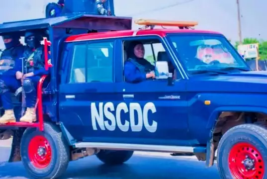 Two Fake Officials Nabbed By NSCDC In Kano NSCDC Arrests Suspected Railway Sleeper Vandals In Bauchi