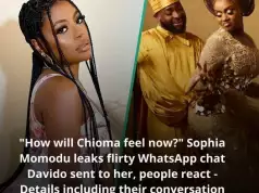 Sophia Momodu Submits Flirty WhatsApp Chat With Davido As Evidence in Their Child Custody Case Sophia Momodu Submits Flirty WhatsApp Chat With Davido As Evidence in Their Child Custody Case