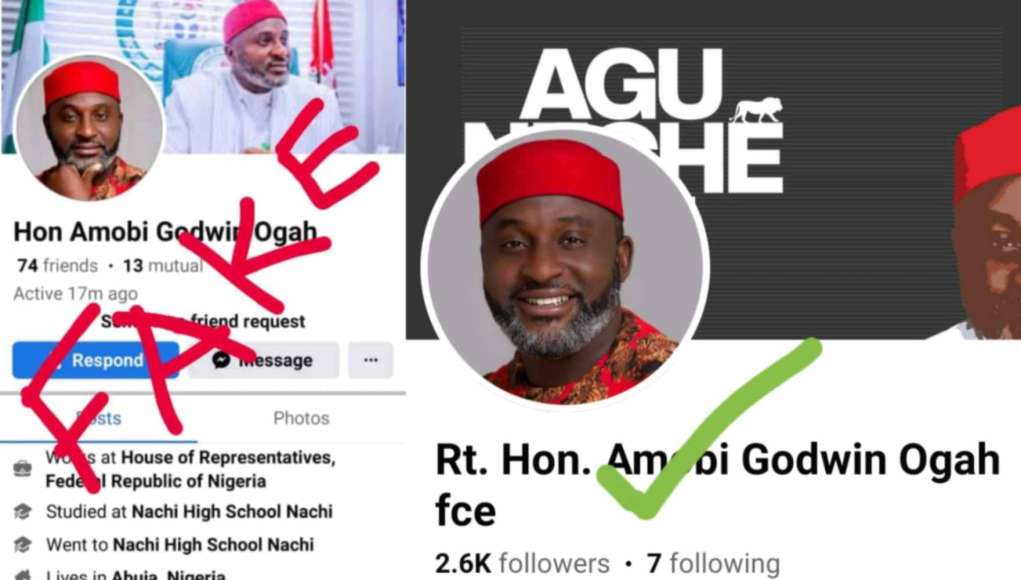 Fraudulent Facebook Account Alert: Hon. Ogah Warns Public