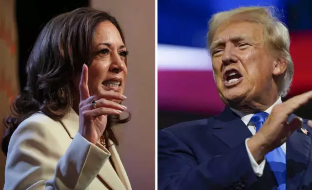 Harris Dares Trump To A Face-To-Face Debate Harris Dares Trump To A Face-To-Face Debate