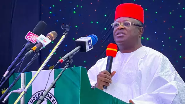 Hold Me Responsible For Bad Roads In Nigeria — Umahi Meet Deadlines Or Risk Contract Breach, Umahi Warns Contractors
