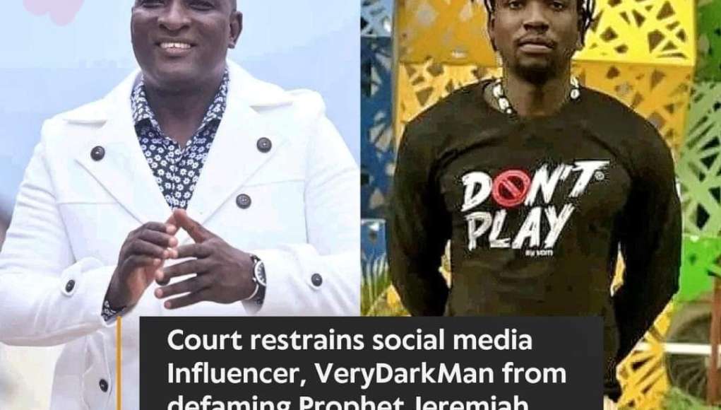 Court Orders VeryDarkMan To Cease Defamatory Posts Against Prophet Jeremiah