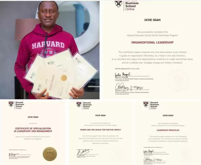 Nigerian Business Leader, Uche Ogah Credits Harvard For Enhanced Leadership Skills Nigerian Business Leader, Ogah Credits Harvard For Enhanced Leadership Skills