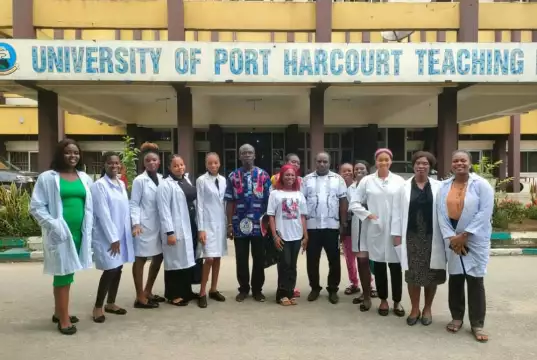 OPM International University Scholarship Beneficiaries Complete Industrial Attachment At UPTH OPM International University Scholarship Beneficiaries Complete Industrial Attachment At UPTH