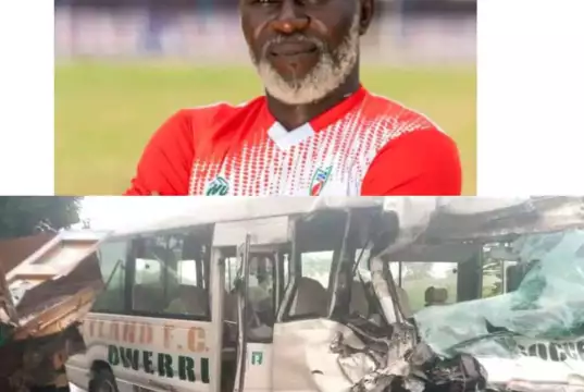 Heartland FC Head Coach Christian Obi Dies In Bus Accident Heartland FC Head Coach Christian Obi Dies In Bus Accident