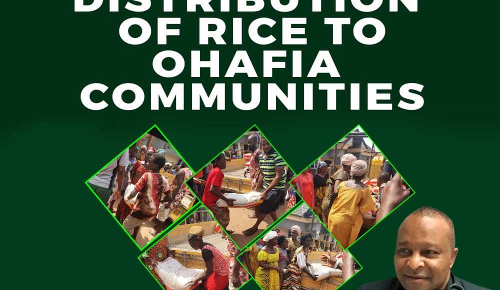 Hunger: Okwun Ojah Family Foundation To Distribute 50 Bags Of Rice