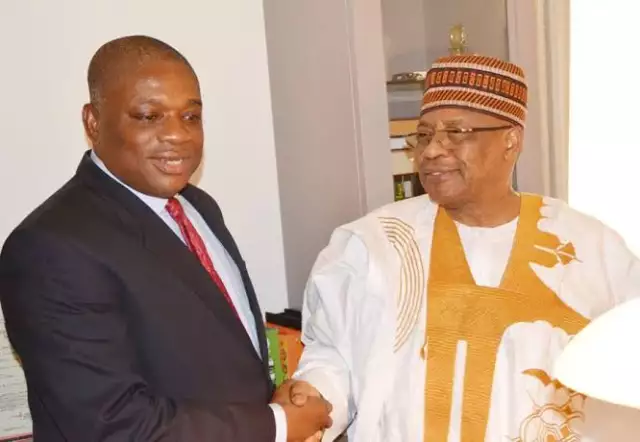 Sen. Kalu Greets IBB At 83, Describes Him As Highly Detribalized Sen. Kalu Greets IBB At 83, Describes Him As Highly Detribalized
