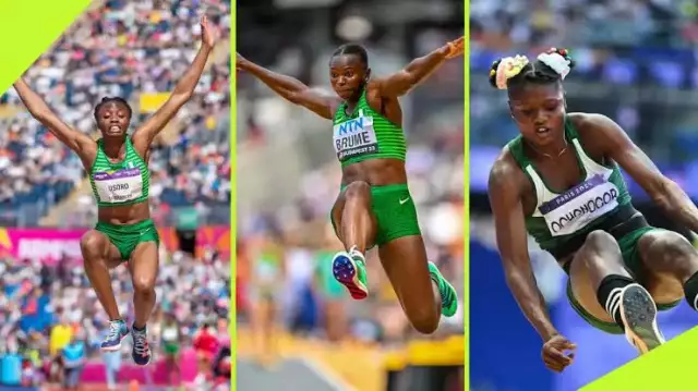 Nigeria’s Brume, Uzoro, Ochonogor Qualifies For Olympics Jump Final Nigeria's Brume, Uzoro, Ochonogor Qualifies For Olympics Jump Final