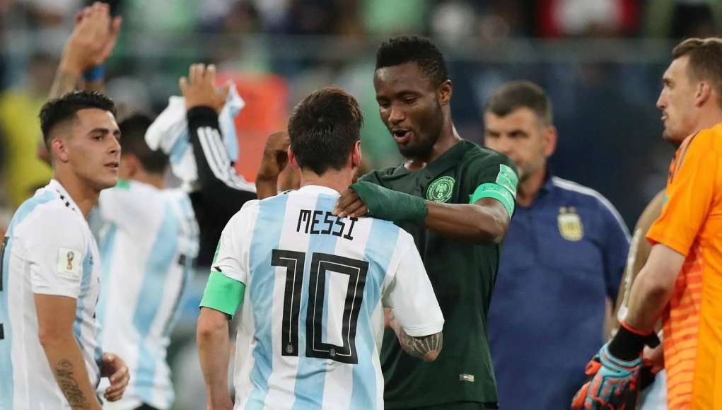 You Stole Award From Me – Mikel Obi Reveals What He Told Messi