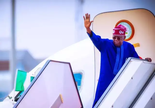 Tinubu Leaves For France On Private Visit Ahead Of Addis Ababa Summit Tinubu Leaves For France On Private Visit Ahead Of Addis Ababa Summit