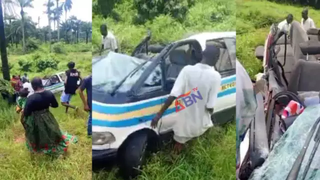 11 Killed, Including 2 Babies In Abia Auto Crash (Photos, Video) 11 Killed, Including 2 Babies In Abia Auto Crash (Photos, Video)