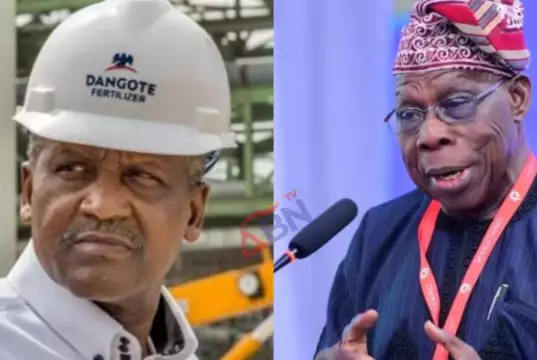 Cabals In Nigeria Frustrating Dangote Refinery – Ex-President Obasanjo Cabals In Nigeria Frustrating Dangote Refinery – Ex-President Obasanjo