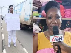 Woman’s Public Plea For Sewing Machines In Abia Sparks Investigation, Mixed Reactions (Video) Woman's Public Plea For Sewing Machines In Abia Sparks Investigation, Mixed Reactions