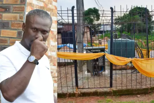 Relief As Victor Apugo Donates Transformer To Umuahia Community (Photos, Video) Relief As Victor Apugo Donates Transformer To Umuahia Community (Photos, Video)