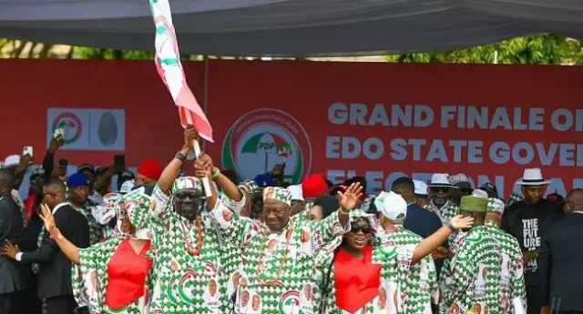 Edo Guber: Atiku, PDP Governors, Party Leaders Campaign For Ighodalo