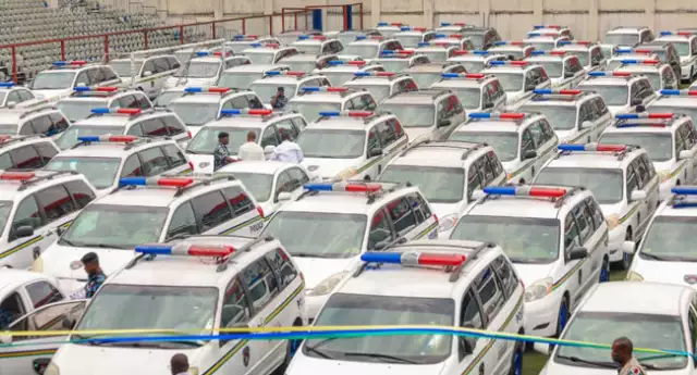Gov. Fubara Donates 100 Operational Vehicles To Police