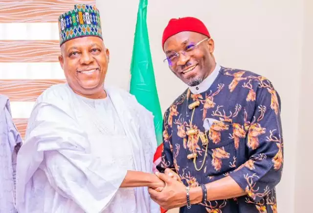 Deputy Speaker, Kalu Greets VP Shettima On 58th Birthday Deputy Speaker, Kalu Greets VP Shettima On 58th Birthday