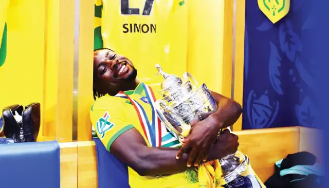 NFF Congratulates Simon On Ligue 1 Milestone NFF Congratulates Simon On Ligue 1 Milestone