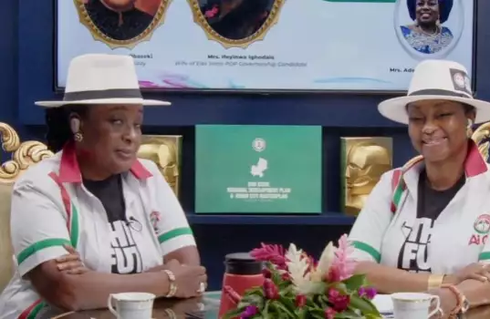 Obaseki’s Wife Speaks Words Of Succour To Waiting Women, Says You’re Not Barren