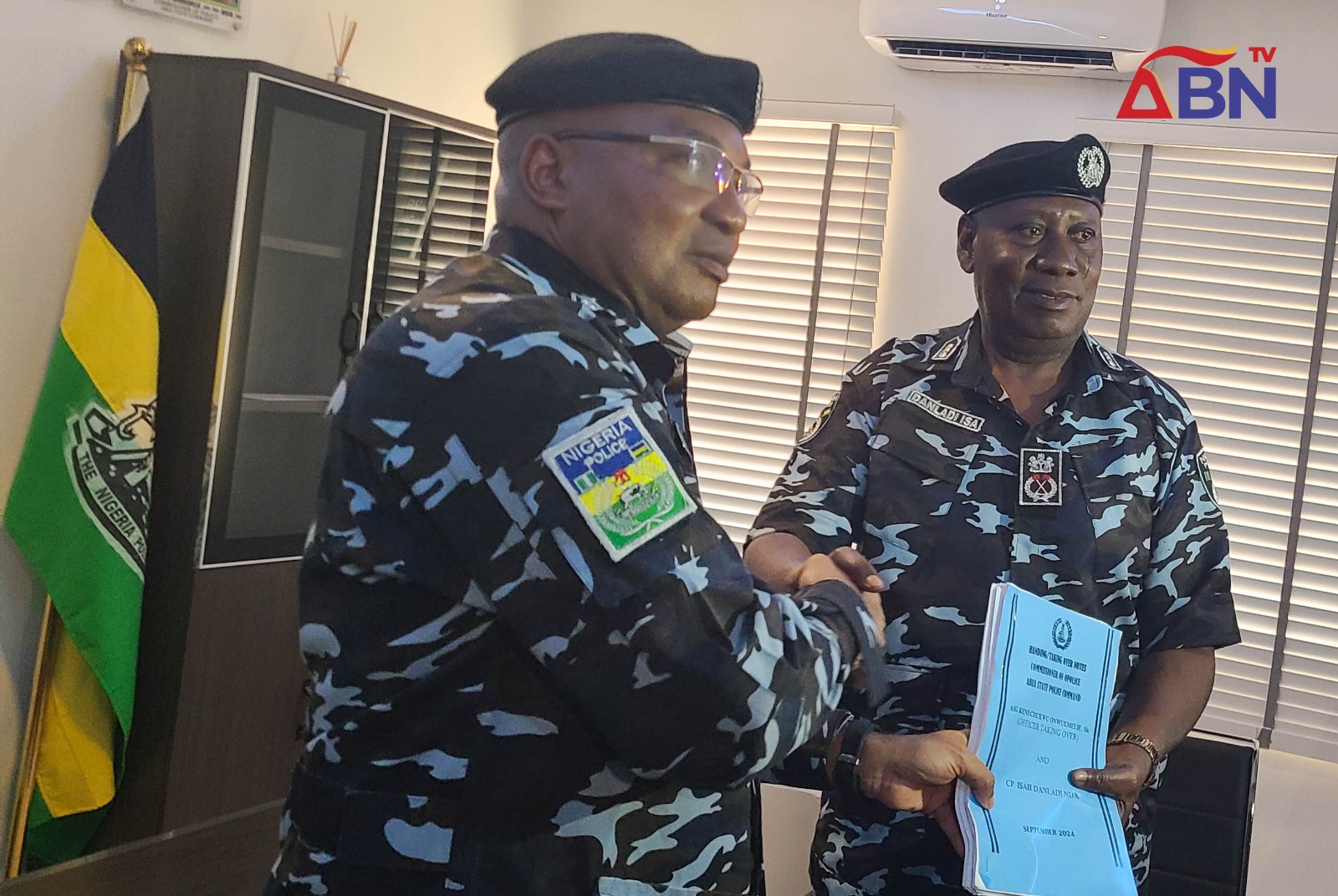 Abia New Commissioner Of Police Assumes Duty (Video)