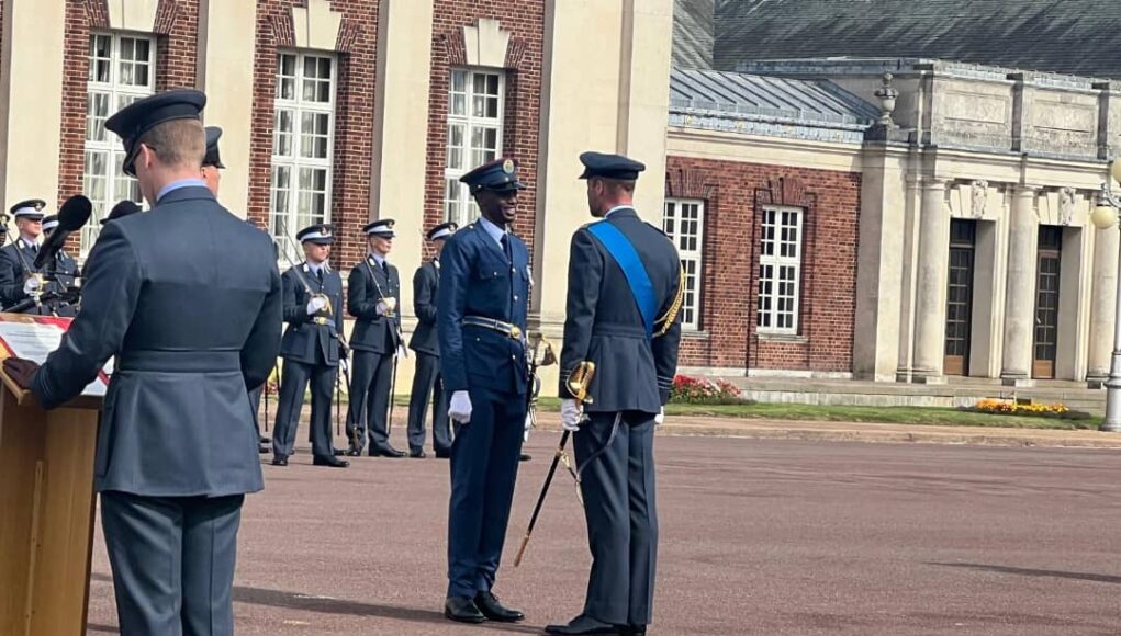 Nigerian Air Force Officer Awarded International Sword Of Honour