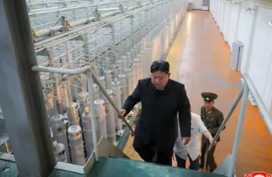 For The First Time, North Korea Releases Images Of Nuclear Weapon Facility