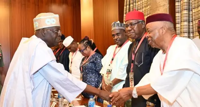 At A Meeting With For NASS Principal Officers, Tinubu Says He’s Not In Govt To Look For Money