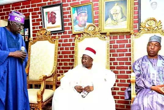 Tinubu In Maiduguri, Assures Flood Victims Of Government Support