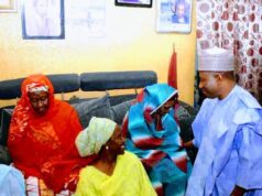At Condolence Visit, Jonathan Says Yar’Adua’s Mother Made Him