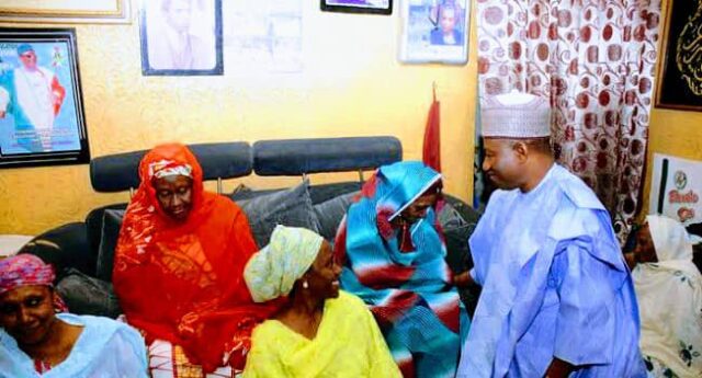 At Condolence Visit, Jonathan Says Yar’Adua’s Mother Made Him