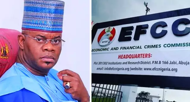 Yahaya Bello Finally Honours EFCC’s Invitation
