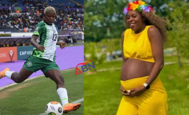 Super Falcons Midfielder, Ngozi Okobi Welcomes First Child Super Falcons Midfielder, Ngozi Okobi Welcomes First Child