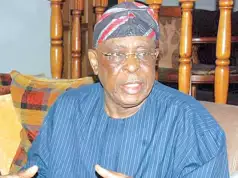 Support As A Yoruba Son, He Will Perform Better In Second Term, Olusegun Osoba Urges
