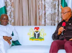 Otti, Eno To Repair Abia-Akwa Ibom Link Roads Otti, Eno To Repair Abia-Akwa Ibom Link Roads