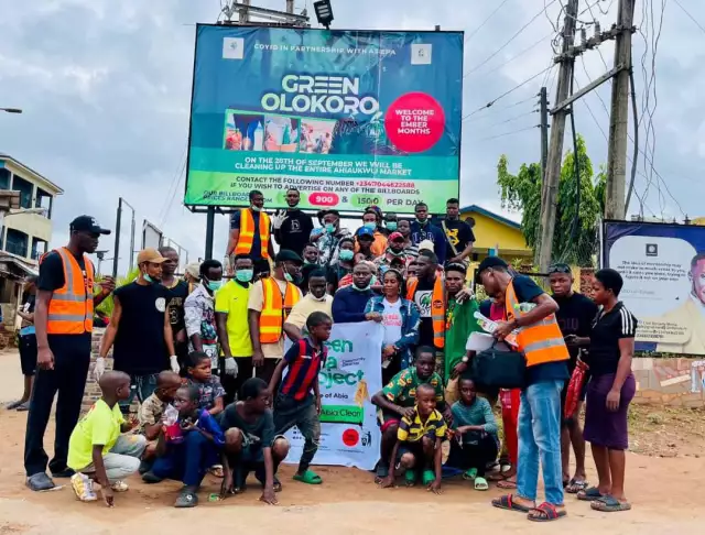 Abia Community Unites For Clean-Up Initiative (Photos) Abia Community Unites For Clean-Up Initiative (Photos)