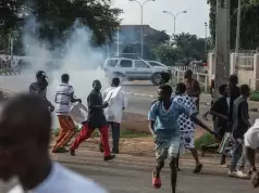 #FearlessInOctober: Police Disperse Abuja Protesters With Teargas