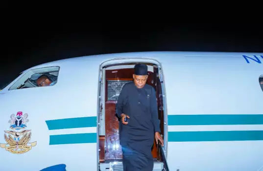VP Shettima Arrives Sierra Leone For ECOWAS Summit VP Shettima Arrives Sierra Leone For ECOWAS Summit