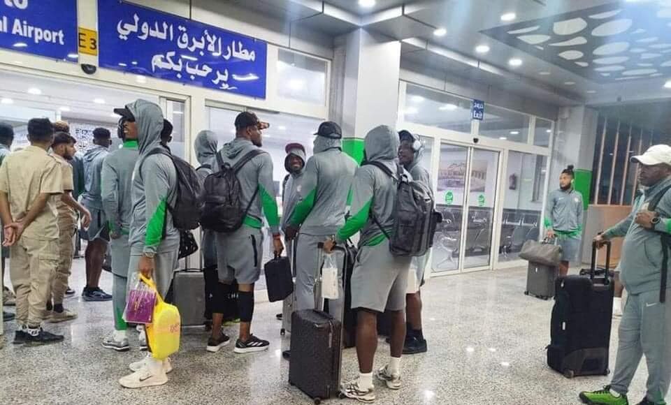 AFCON Qualifiers: Super Eagles Stranded In Libya After Flight Diversion (Photos, Video)