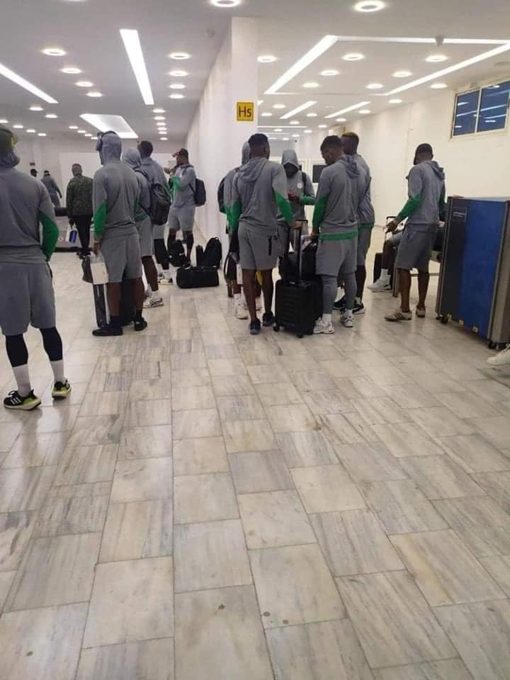 AFCON Qualifiers: Super Eagles Stranded In Libya After Flight Diversion (Photos, Video)