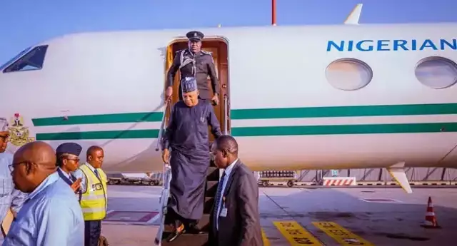 VP Shettima Arrives Sweden For Two-Day Visit VP Shettima Arrives Sweden For Two-Day Visit