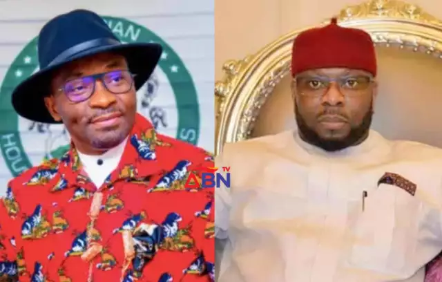 Amb. Charles Nzechi Congratulates Deputy Speaker Kalu On National Honour Amb. Charles Nzechi Congratulates Deputy Speaker Kalu On National Honour