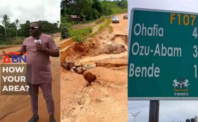 Work Commences On F107 Road, Nmuri Bridge Ohafia After Viral Report By ABN TV (Video) Work Commences At F107 Road, Nmuri Bridge Ohafia After Viral Report By ABN TV (Video)