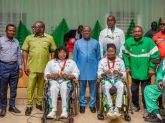 Governor Otti Employs 15 Abia Athletes, Cash Rewards (PHOTOS) Governor Otti Employs 15 Abia Athletes, Cash Rewards (PHOTOS)