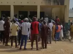 Kano LG Polls: Stick-wielding Vigilante Provides Security As Police Shun Exercise