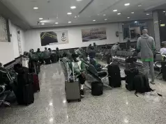 No Food, No Hospitality, Nigerian Striker Laments Over Airport Ordeal No Food, No Hospitality, Nigerian Striker Laments Over Airport Ordeal